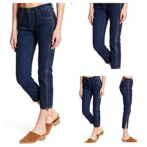 LEVI'S 505C Cropped Zipper Skinny Jeans size 26